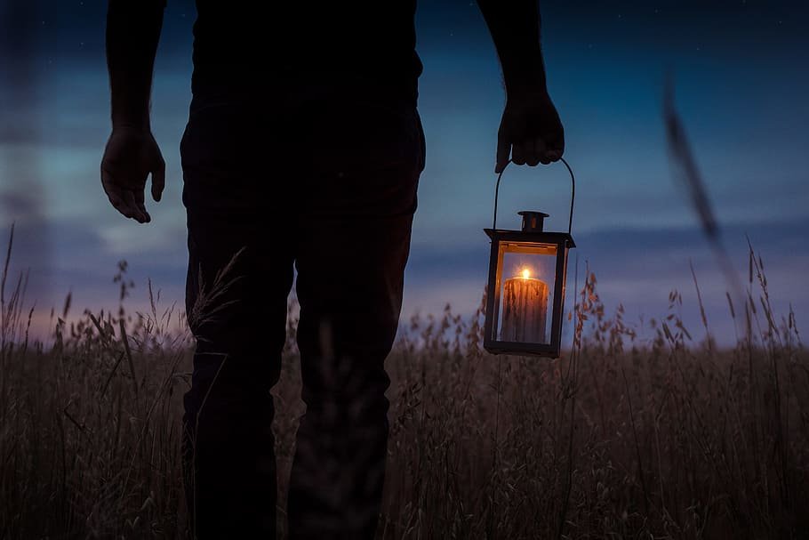 lanternlight man