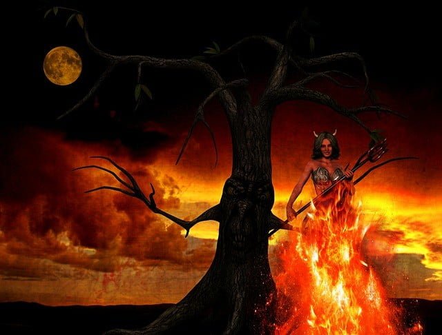 Evil spirit bhoot khatarnak danger aag 
