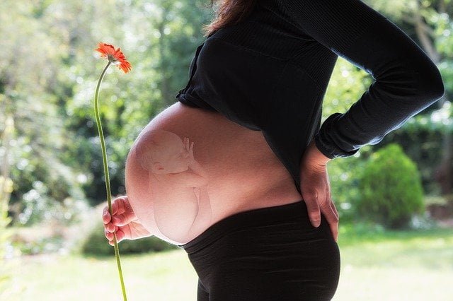 baby girl pregnant 