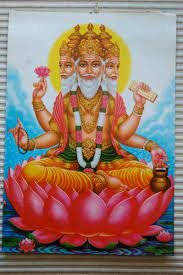bramha ji bhagvan god 