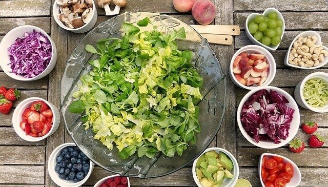 salad green sabji